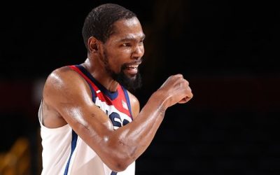 Kevin Durant breaks Olympic scoring record for Team USA, which advances to knockout stage with win over Czech Republic