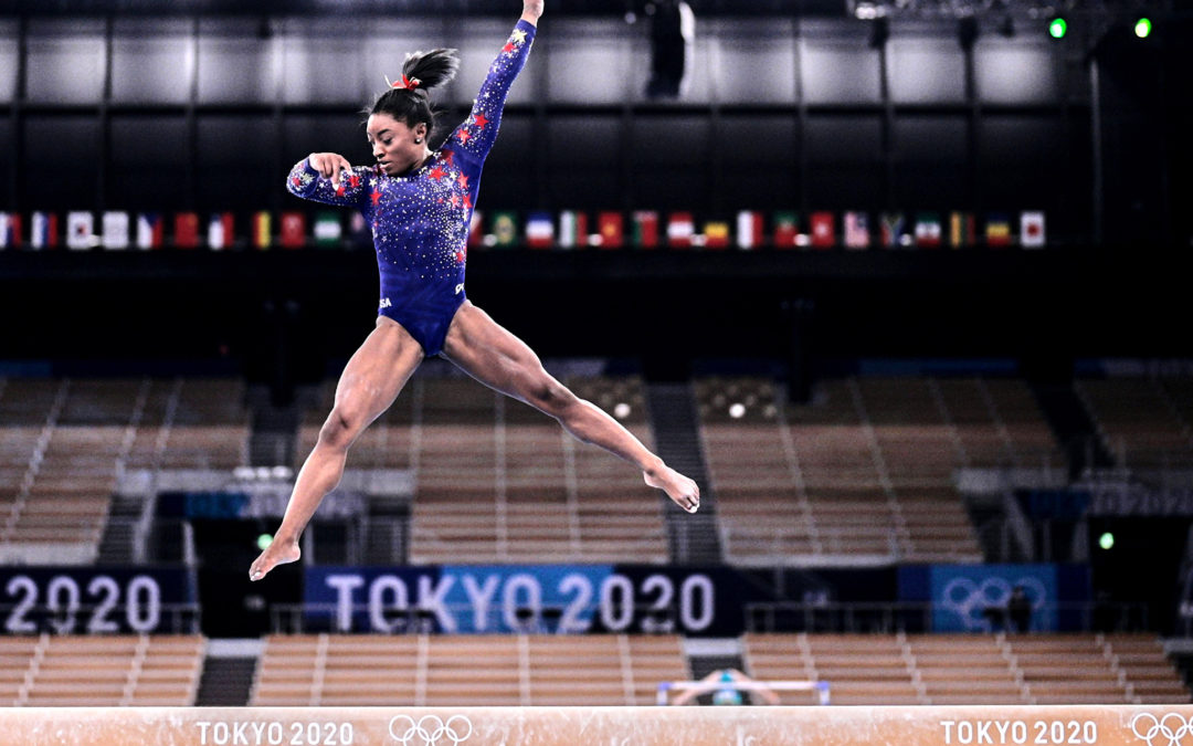 Simone Biles returns to Olympics for balance beam finals