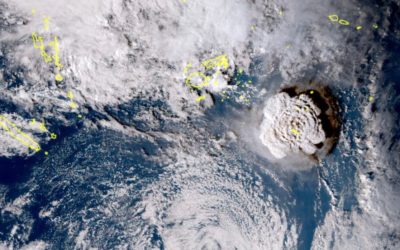 Tsunami advisory issued for US West Coast after Tonga volcano eruption
