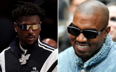 Antonio Brown Joins Kanye West’s Donda Sports, Nabs $2 Million Super Bowl Suite ‘For the Kids’ – Yahoo! Entertainment