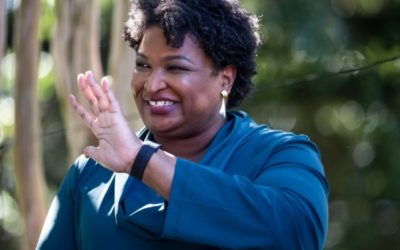 Stacey Abrams Required Children to Cover Their Faces So She Could Go Maskless