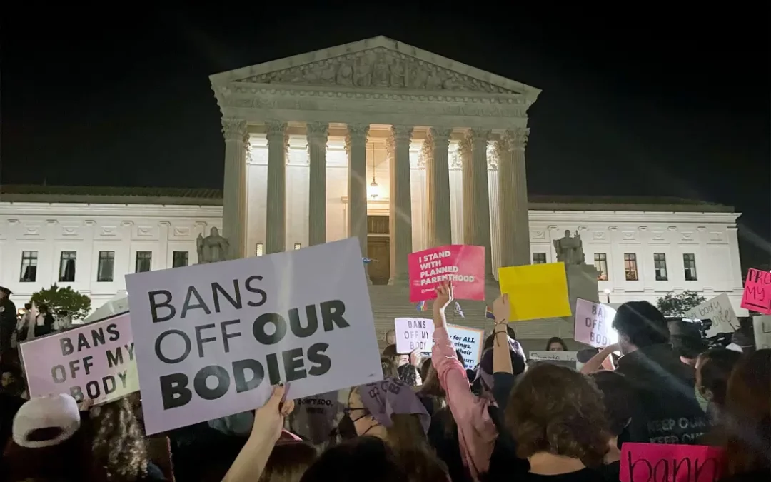 Protests erupt outside of Supreme Court after Roe v. Wade opinion leak